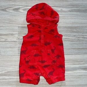 ⭐Carter’s Baby Boys Hooded Summer Romper Newborn⭐